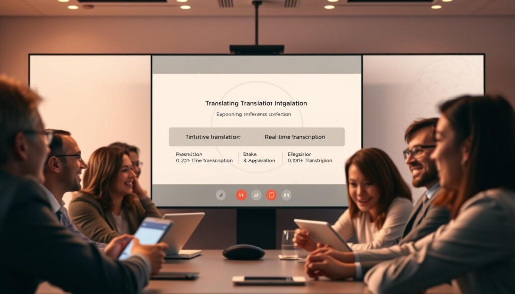 Videokonferenz Sprachübersetzung Integration