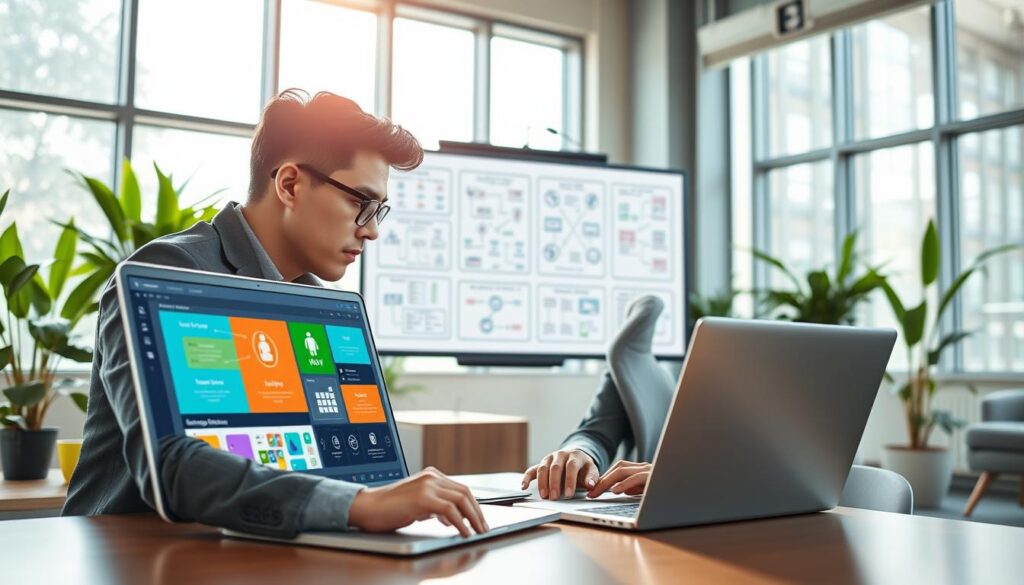 Low-Code App-Builder Technologie Low-Code App-Builder Technologie