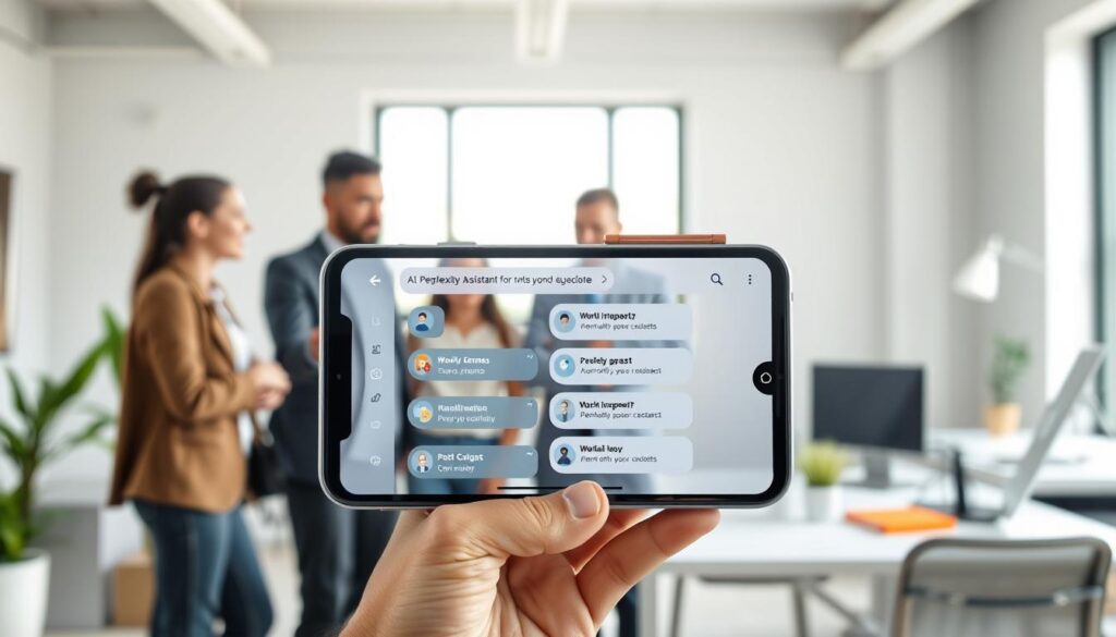 Perplexity Assistant KI-Helfer für mobile Geräte Perplexity Assistant KI-Helfer für mobile Geräte