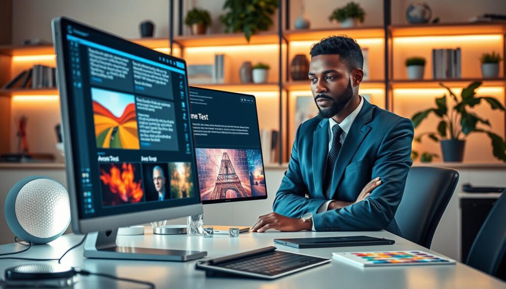 AI Image Generator erstellt Bilder aus Textbeschreibungen