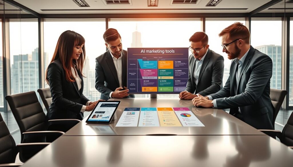 AI Marketing Tools Vergleich und Funktionen