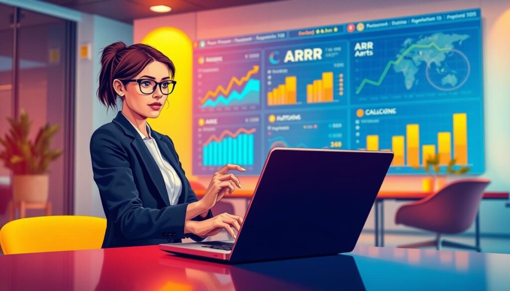 ARR Annual Recurring Revenue Kennzahl für KI Startups