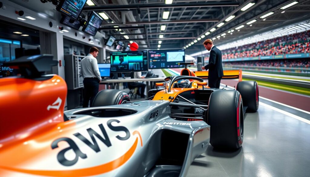 AWS Formel 1 Technologiepartnerschaft AWS Formel 1 Technologiepartnerschaft