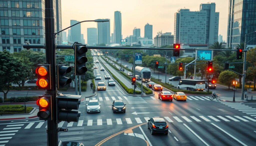 Adaptive Signalsteuerung intelligente Ampelschaltung Verkehrsfluss optimieren