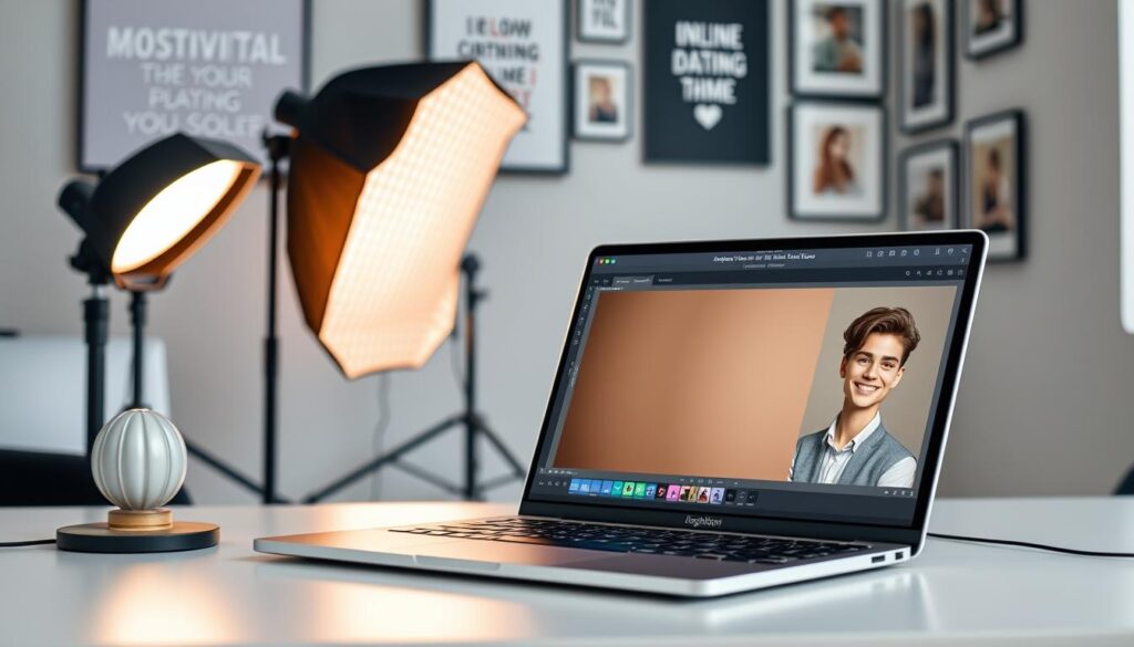 Adobe KI Bildbearbeitung für Tinder Profilbilder