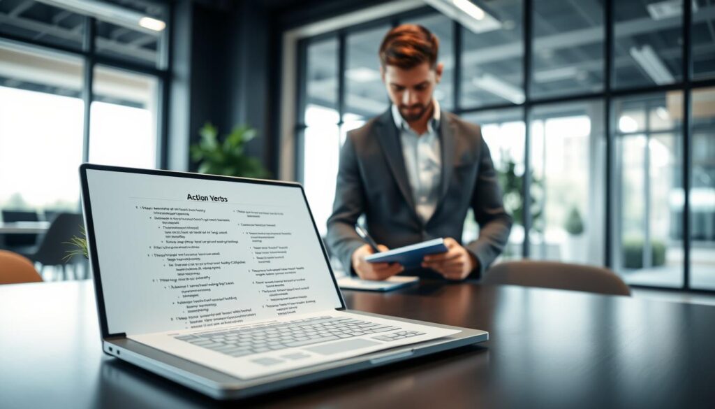 Aktionsverben für professionelle Texte mit Claude