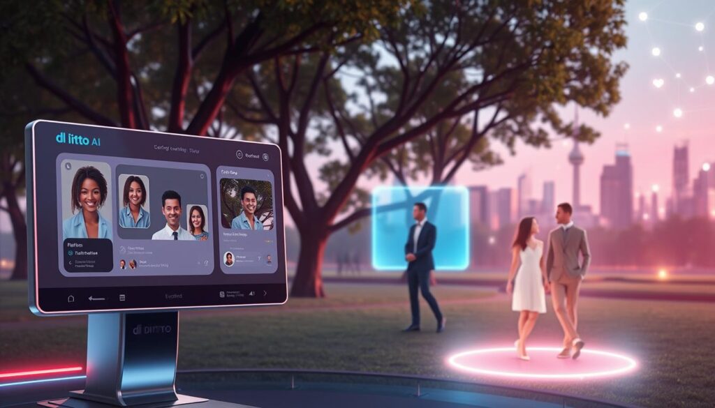 Algorithmen Partnersuche KI Ditto Plattform