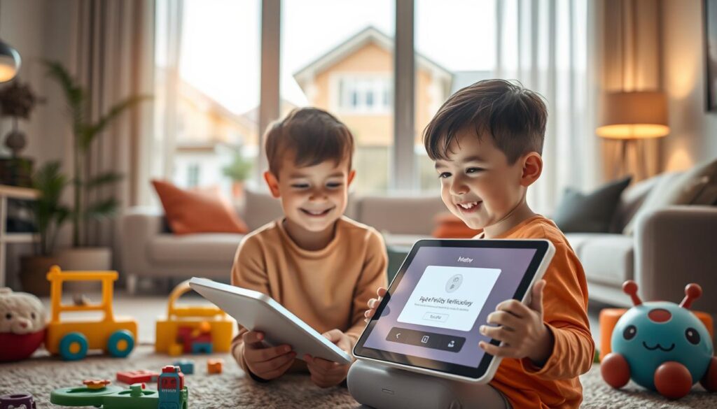 Altersverifikation KI Technologie zur Kindersicherheit