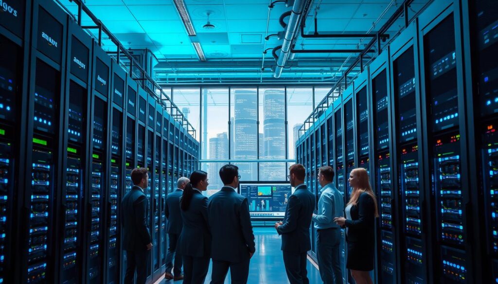 Amazon Cloud KI Rechenzentren Infrastruktur