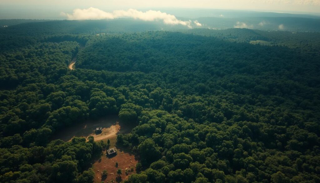 Amazonas Zivilisationen Satellitenbilder KI Analyse