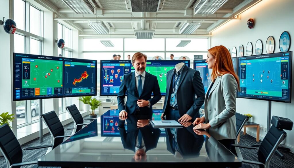 Analytics Department moderne Fußballanalyse mit Tracking-Daten