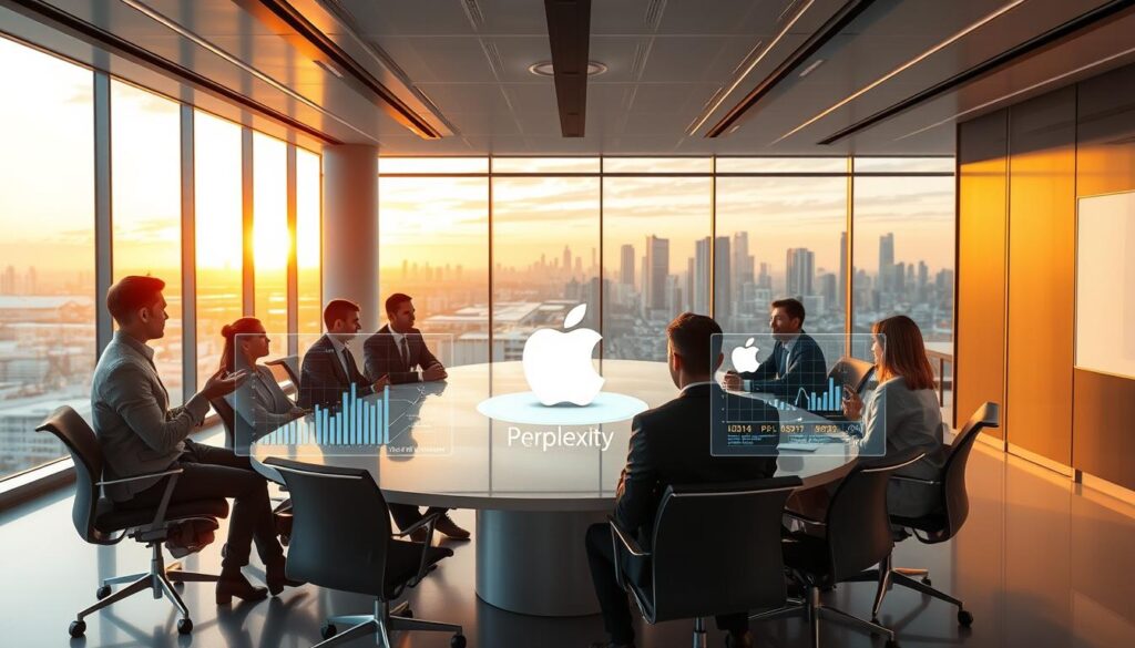 Apple Perplexity strategische Partnerschaft