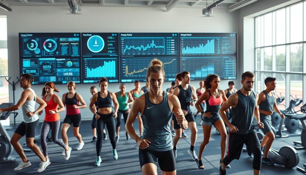 Athletenüberwachung mit KI Performance Daten
