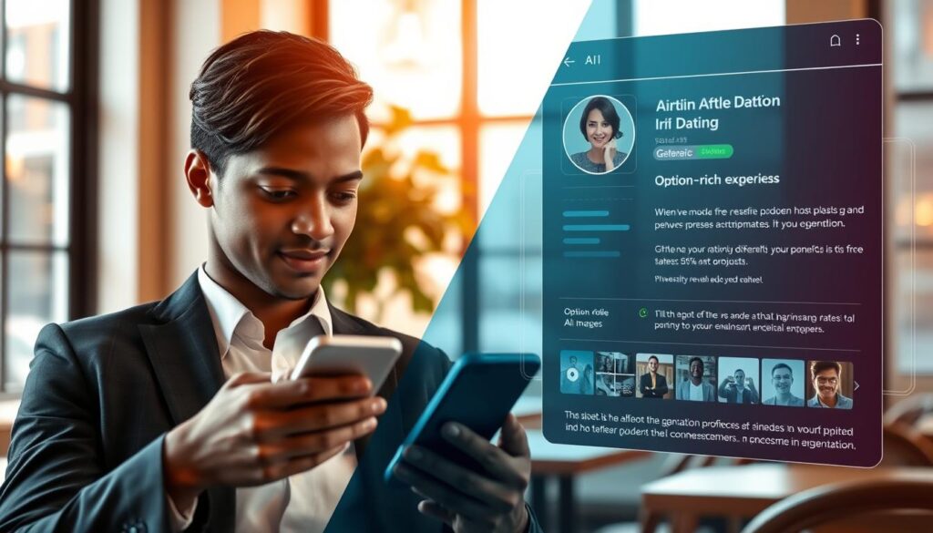 Authentizität Online-Dating und KI-generierte Inhalte