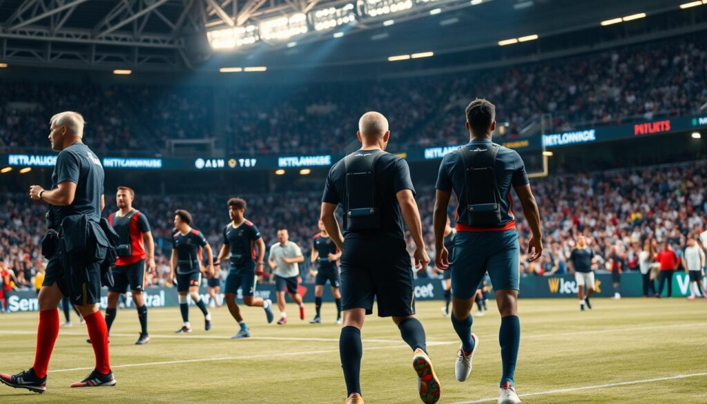 Automatisches Spieler-Tracking mit Computer Vision Sport Technologie