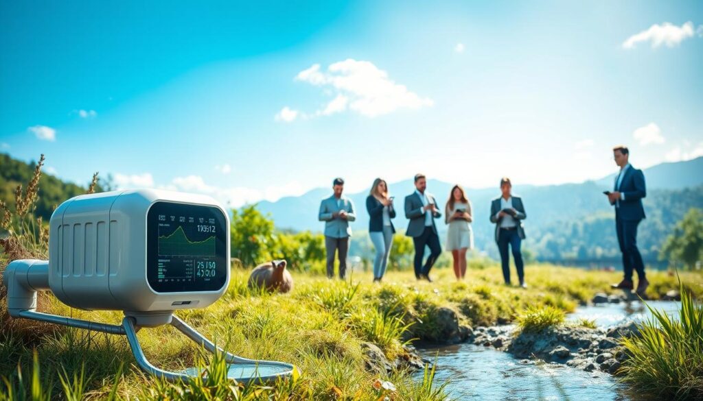 Automatisierte Datenerfassung für Umweltüberwachung