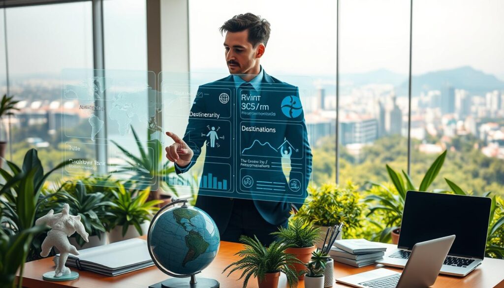 Automatisierte Reiseplanung mit KI für Work & Travel