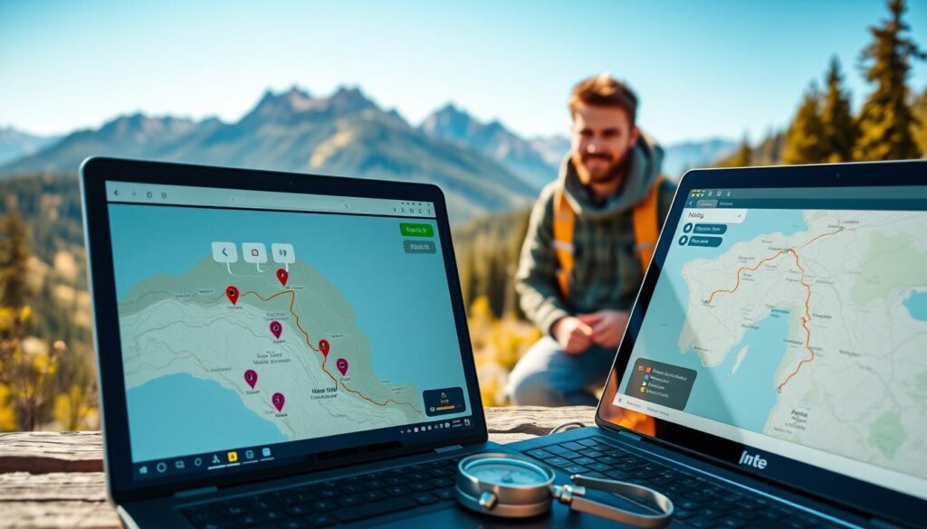 Automatisierte Routenplanung für Outdoor-Abenteuerreisen