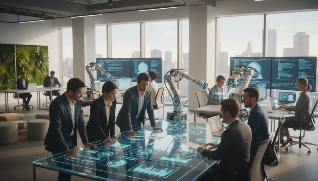 Automatisierung von Routineaufgaben durch KI und RPA in modernen Unternehmen