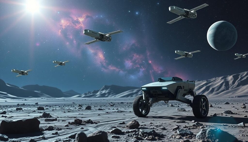 Autonome Raumfahrzeuge und KI Satellitenbilder in der Weltraumforschung