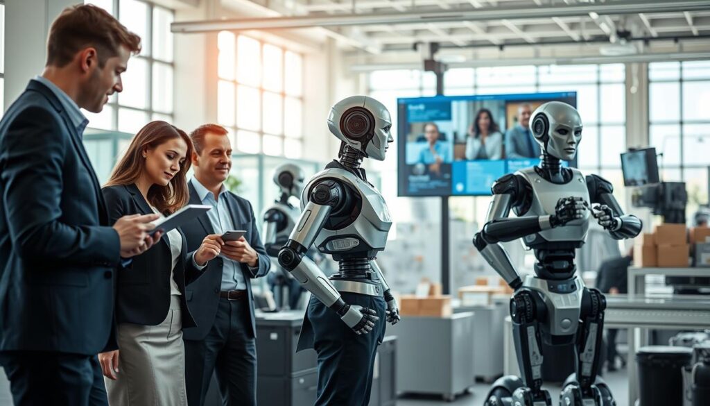 Berufe Automatisierung und KI-Transformation in verschiedenen Branchen