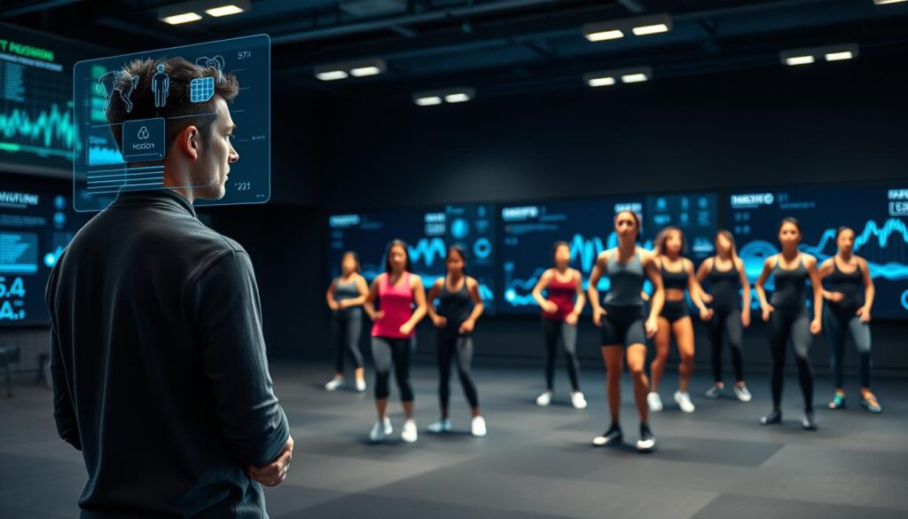 Bewegungsanalyse KI im Fitnesstraining
