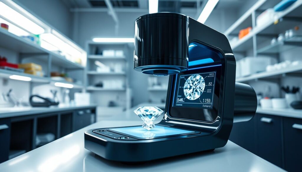 Bilderkennungstechnologie Edelstein Scanner für Diamantenbewertung
