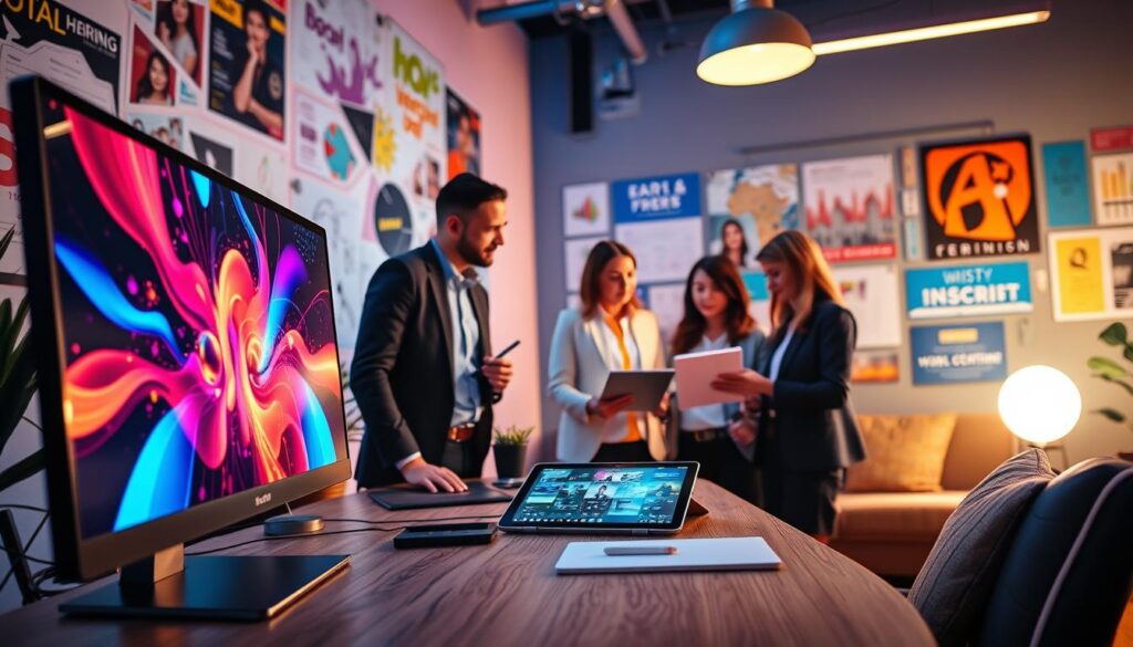 Bildgenerierung KI für visuelle Content-Erstellung