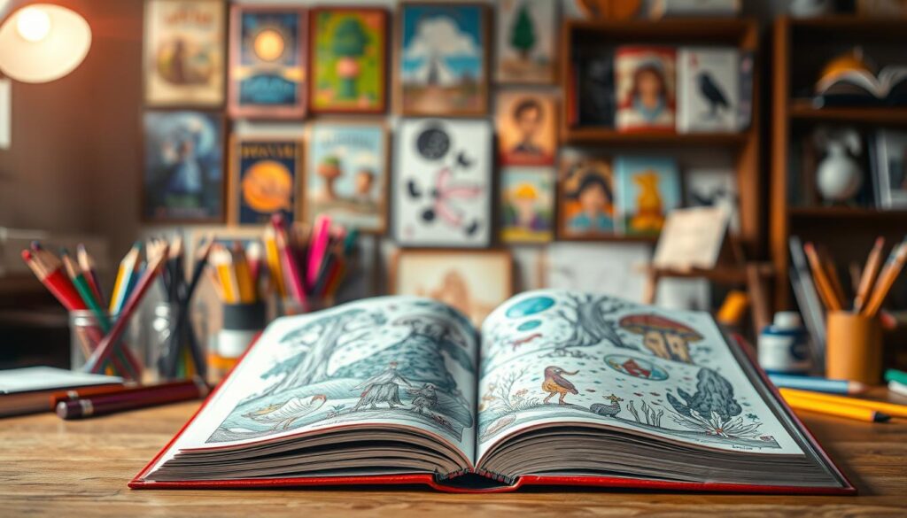 Bildstile Midjourney für professionelle Buchcover