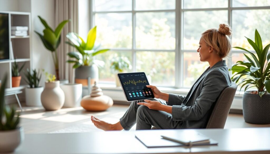 Biofeedback und Herzfrequenzvariabilität in Meditations-Apps