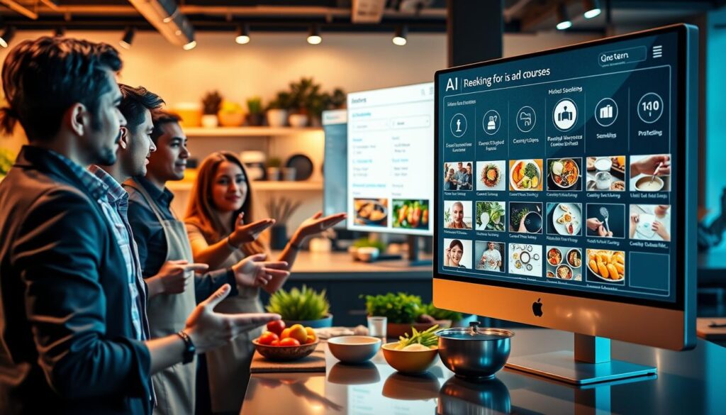 Buchungsplattform Kochkurse mit KI-Verwaltungssystemen