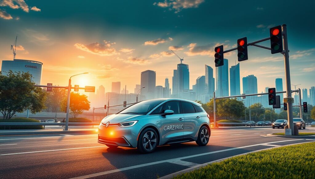 Car2X Kommunikation und Verkehrsinfrastruktur Vernetzung