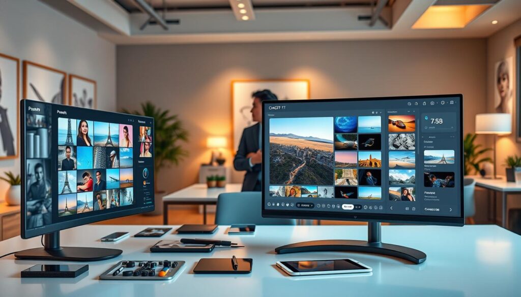 ChatGPT Bildgenerator mit Stil-Presets und Images-Sidebar