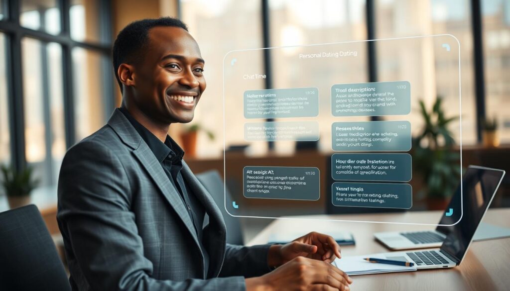 ChatGPT Dating Assistent für Profilbeschreibungen und KI Flirt-Texte