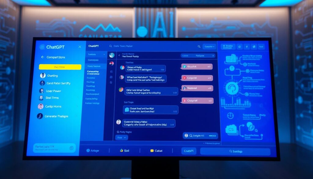 ChatGPT KI-Textgenerator von OpenAI Interface