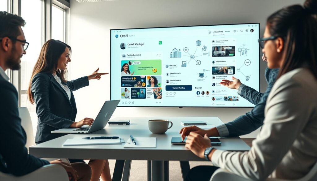 ChatGPT Social Media Content-Erstellung mit KI-Assistenten