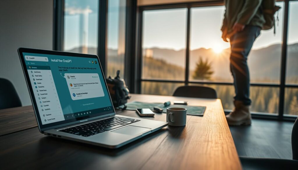 ChatGPT für Outdoor Komoot App Installation KI-Tool Einrichtung ChatGPT für Outdoor Komoot App Installation KI-Tool Einrichtung