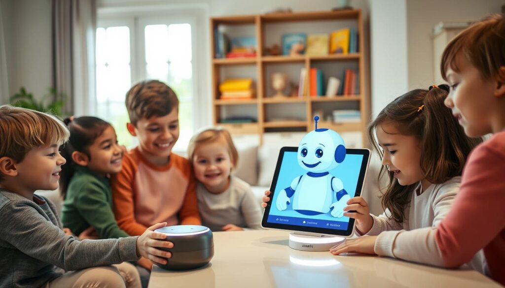 Chatbots Kinder und virtuelle Assistenten im Alltag