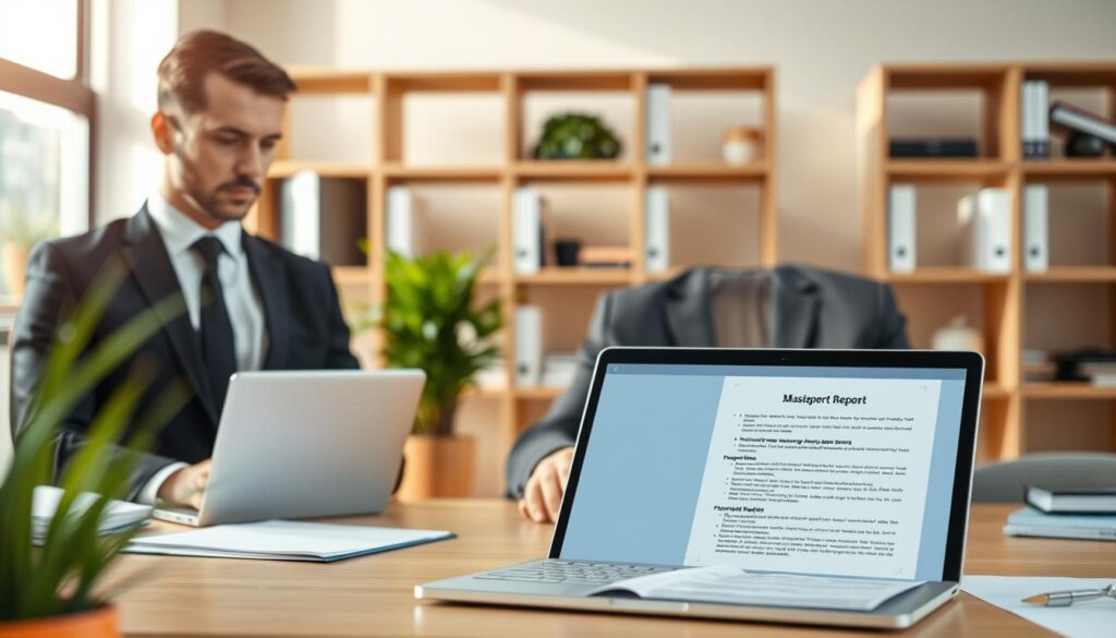 Claude für Berichte Formatierungsstruktur