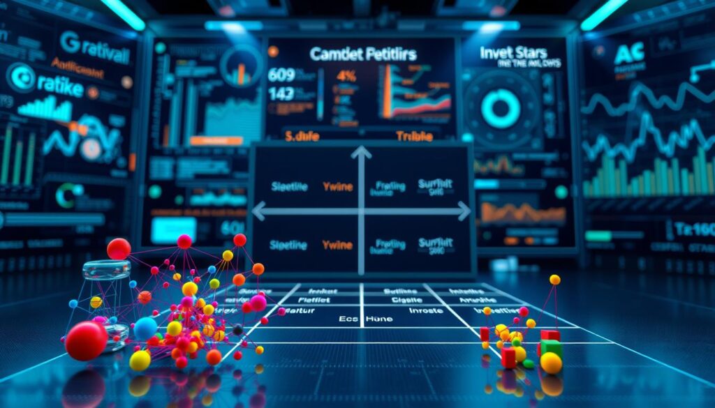 Clustering Wettbewerbsmatrix mit KI-Analyse
