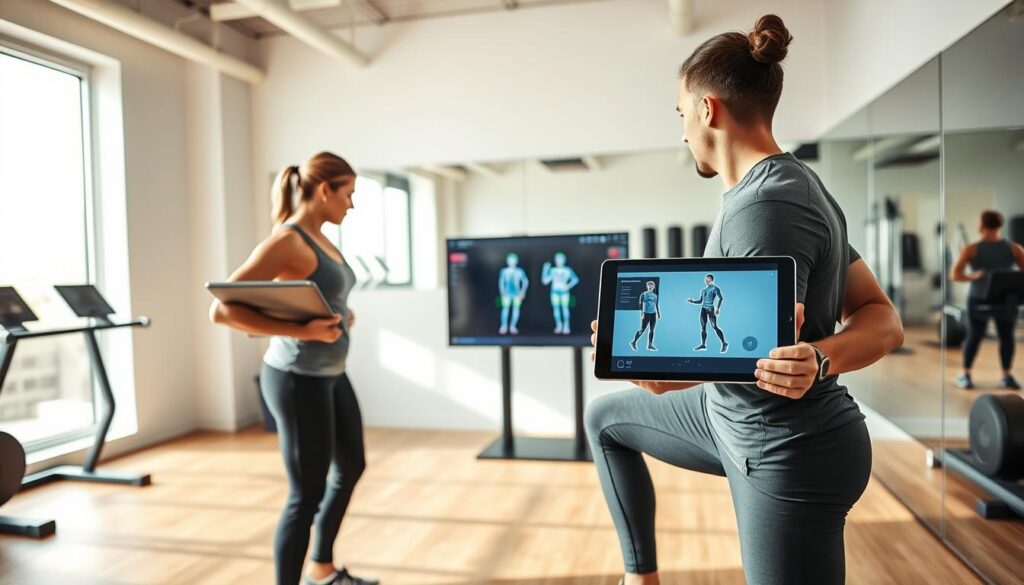 Computer Vision Haltungskorrektur beim Fitness Training