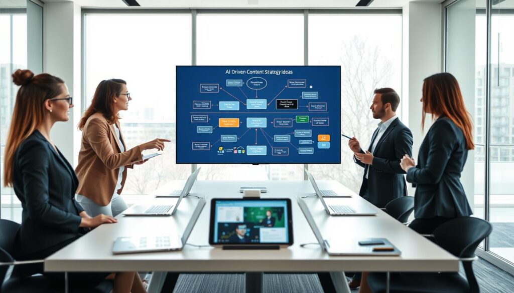 Content-Strategie mit KI automatisierte Ideenfindung