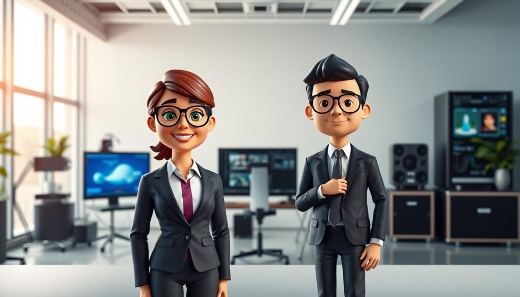 Custom Avatar und Standard-Avatare im Vergleich