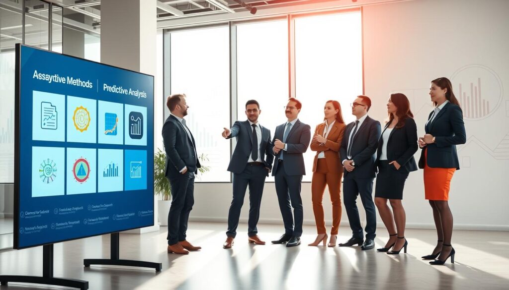 Datenanalyse vier Säulen Analytics-Methoden