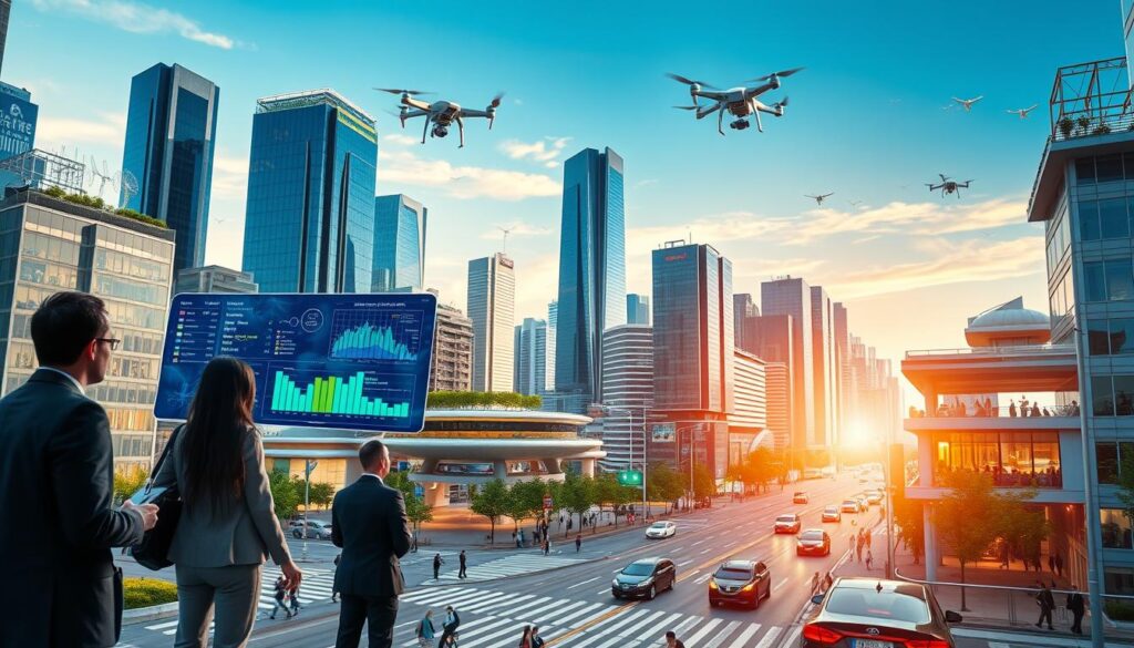 Datenerfassung und Analyse in intelligenten Städten