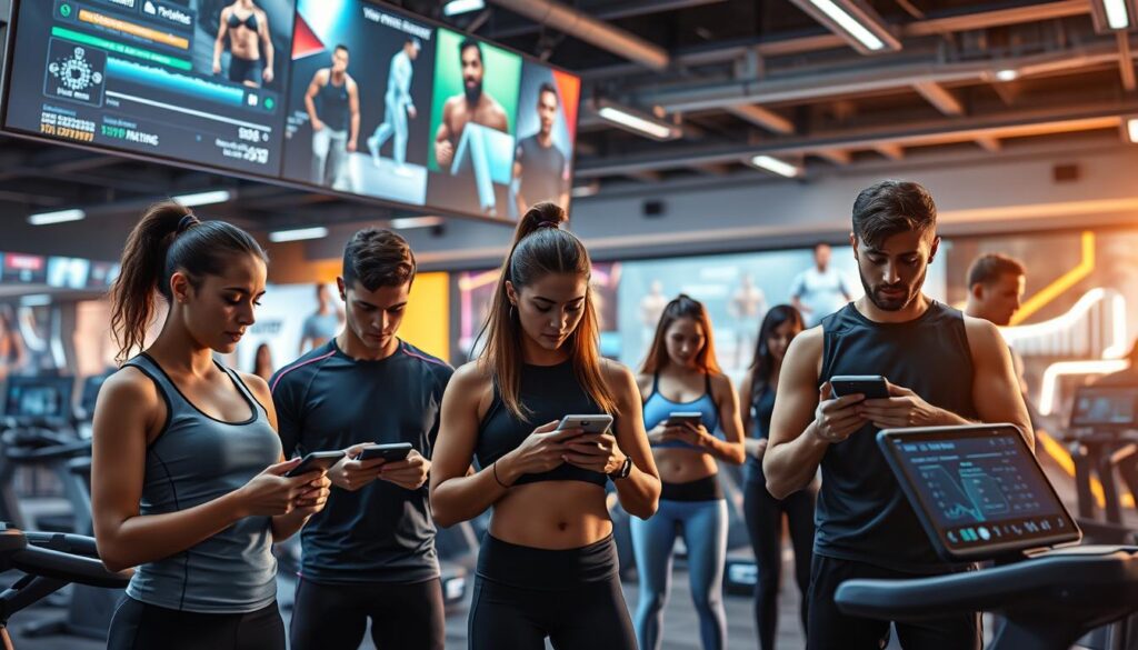 Datengesteuertes Training und digitale Fitnesswelt mit KI