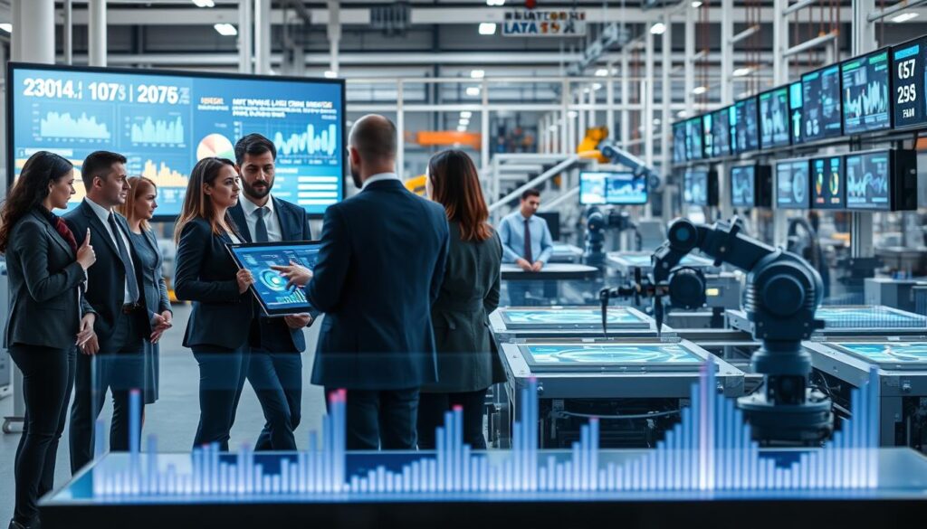 Datengetriebene Produktion und intelligente Entscheidungsfindung in der Industrie