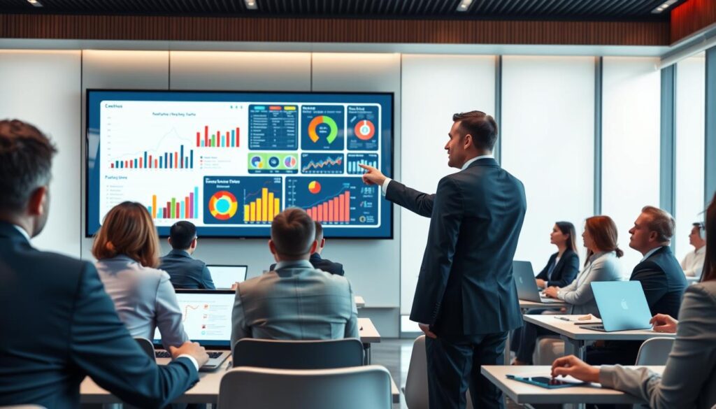 Datenvisualisierung KI für Geschäftspräsentationen