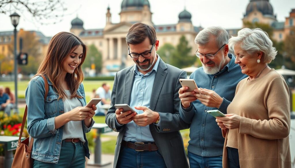Dating-Apps Deutschland Nutzung verschiedener Altersgruppen