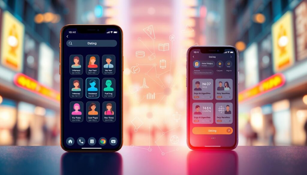 Dating-Apps KI und Online-Dating Algorithmen im Vergleich